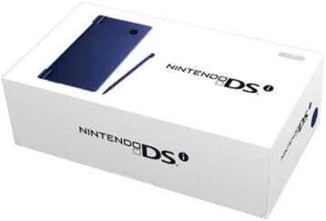 Nintendo DSi Blauw in Doos (Nette Staat) (DS Spelcomputers), Games en Spelcomputers, Ophalen of Verzenden, Zo goed als nieuw