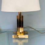 Romeo Rega - Lampe - Laiton doré, Laiton argenté - Régence, Antiquités & Art