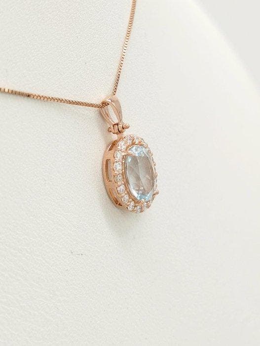 Zonder minimumprijs - Halsketting - 14 karaat Roségoud, Handtassen en Accessoires, Kettingen