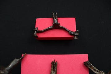 Middeleeuws (Gothic) - 4 × Iron Militaire ruiterspoor - 13.5