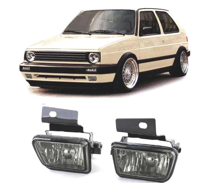 PHARES ANTIBROUILLARD POUR VOLKSWAGEN VW JETTA 83-91 GOLF 2, Autos : Pièces & Accessoires, Éclairage, Envoi