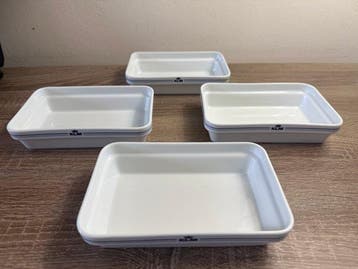 Hutschenreuther - Ontbijtservies - Aardewerk - Set van KLM