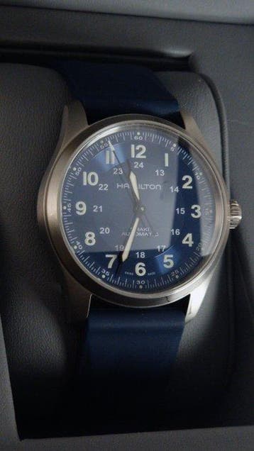 Hamilton - Khaki Field Automatic - H70205140 - Homme -