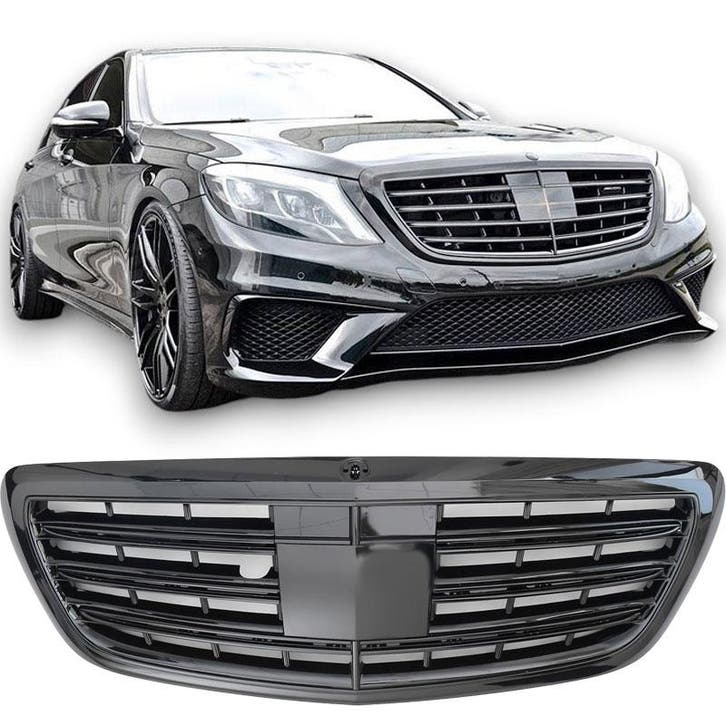 Grill Sport Kühlergrill passt für W222 S-Klasse glanz + Nach, Autos : Divers, Accessoires de voiture, Envoi