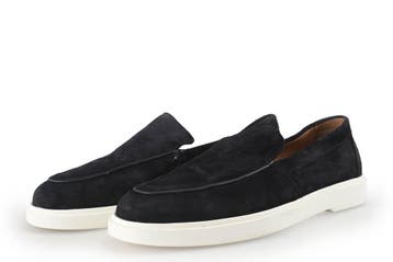Manfield Instappers in maat 41 Blauw, Manfield, Overige typen, Gedragen, Verzenden