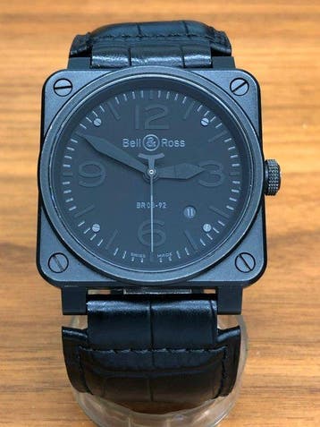 Bell & Ross - BR 03 - Phantom Matte Black - Heren -, Nieuw