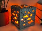 Custom Item - Minecraft - Ore Cube - Lamp - Gaming, Nieuw