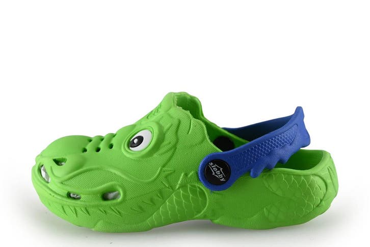 Crocs Slippers Jongens in maat 28 Groen, Enfants & Bébés, Vêtements enfant | Chaussures & Chaussettes, Envoi