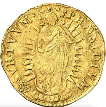 Italië, Pauselijke Staat Gregorio XV (1621-1623). Quadrupla