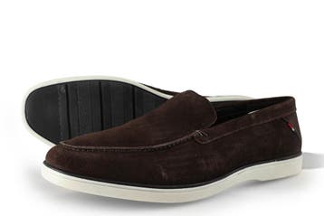 Memphis One Loafers in maat 45 Bruin, Kleding | Heren, Loafers, Bruin, Verzenden, Zo goed als nieuw