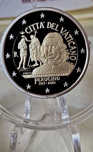 Vaticaan. 2 Euro 2023 Perugino Proof (Zonder minimumprijs)