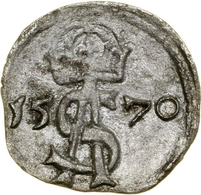 Poolse–Litouwse Gemenebest. Sigismund II Augustus, Timbres & Monnaies, Monnaies | Europe | Monnaies non-euro
