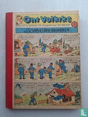Blake en Mortimer - Ons Volkske 3 - 1950, Boeken, Eén stripboek, Verzenden, Gelezen, Bento, Fernando, Cuvelier, Paul, Jacobs, Edgar Pierre, Kingsley, Charles [naar], Laudy, Jacques, Le Rallic, Etienne, Moor, Bob de, Remi, Georges, Sjeherazade [naar], Vandersteen, Willy.