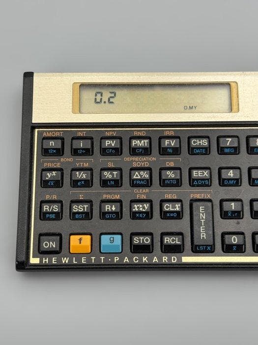 HP 12C Financial Calculator – Hewlett Packard – Vintage –, Consoles de jeu & Jeux vidéo, Consoles de jeu | Accessoires Autre