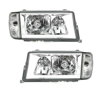 PHARES MERCEDES 190 W201 82-93 FOND CHROMÉ, Verzenden
