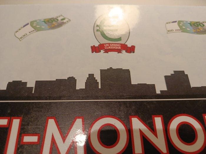 Bordspel - Anti-Monopoly - Papier, Antiquités & Art, Antiquités | Jouets