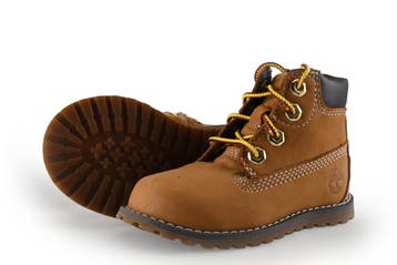 Timberland Veterboots Meisjes in maat 22 Bruin, Kinderen en Baby's, Timberland, Verzenden, Jongen of Meisje, Schoenen