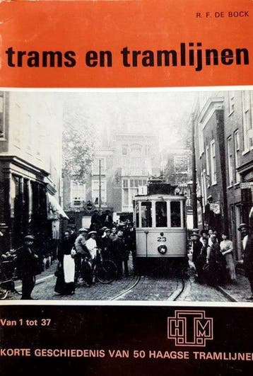 Trams en tramlijnen. Van 1 tot 37 Korte geschiedenis van 50, Boeken, Verzenden, Nieuw