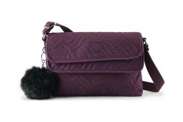 Kipling Schoudertas Paars, Verzenden, Zo goed als nieuw, Paars