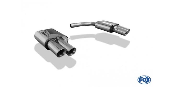 FOX Audi A4 B8/ A5 8T quattro coupe/A5 Cabrio einddemper rec, Auto-onderdelen, Uitlaatsystemen, Nieuw, Verzenden