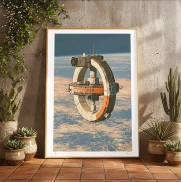 Padame ONE - Orbit Station - Fine Art - 1/5 Signée COA -