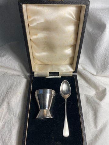 No Reserve Price - SB & SLD, - Coquetier - Argent 925 -