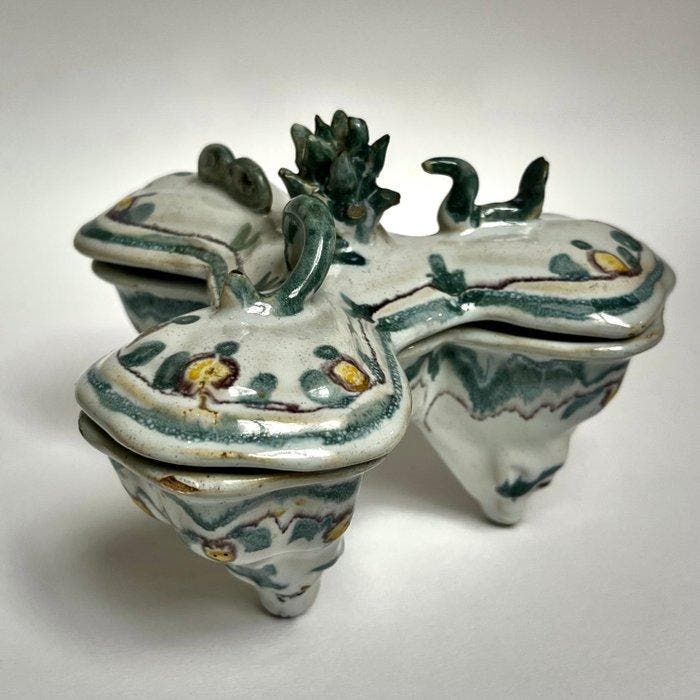 Pot - Aardewerk - Kruidenkist, Antiek en Kunst, Antiek | Glaswerk en Kristal