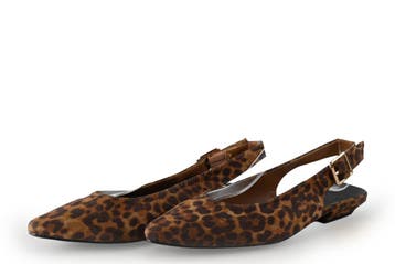 Sub55 Slingbacks in maat 37 Bruin, Bruin, Verzenden, Sub55, Gedragen