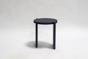 Studio Yann Gandon - Tabouret - Frêne - Shift Stool - Bleu