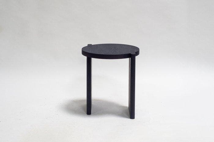 Studio Yann Gandon - Tabouret - Frêne - Shift Stool - Bleu, Antiquités & Art, Art | Objets design