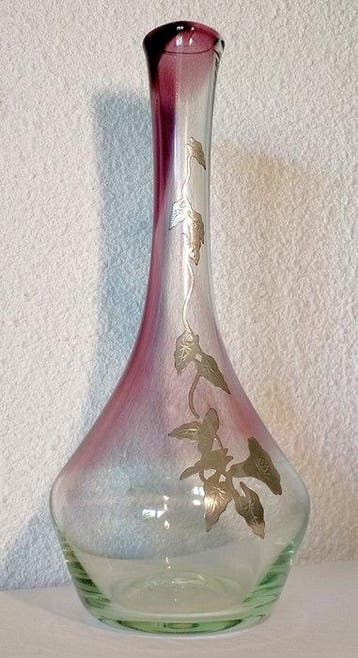 Biot - jean Claude Novaro Biot - Vase en forme de bouteille