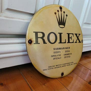 Rolex - Rolex Submariner Emaill Bord - Emaille bord -