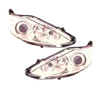Phares Pour Ford Fiesta Mk7 3 5P 08-13 Fond Chromé, Verzenden, Nieuw