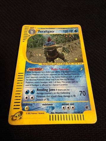 Pokémon - 1 Card - Feraligatr Holo - WOTC - Expedition Base, Nieuw