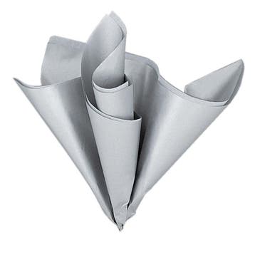 Vloeipapier Zilver 30,6cm 5st, Verzenden, Nieuw