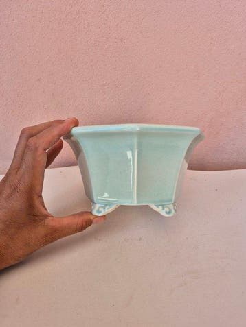 Pot - Keramiek - Bonsai Pot, Antiek en Kunst