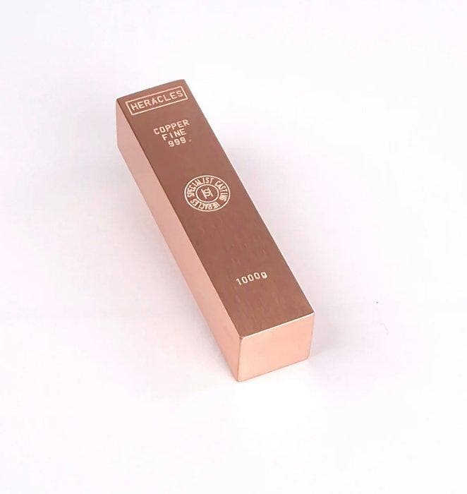 1 kilogram - Koper .999 - Copper - Fonderie Heracles -, Timbres & Monnaies, Métaux nobles & Lingots