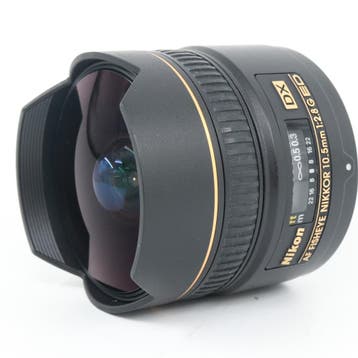 Nikon AF 10.5mm f/2.8G ED DX Fisheye | Tweedehands, Verzenden, Zo goed als nieuw