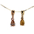 Zonder minimumprijs - Halsketting - 14 karaat Geel goud,