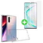 Samsung Galaxy Note 10 Transparant TPU Hoesje + Screen, Verzenden