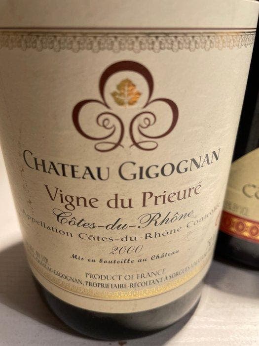 2001 Domaine de Tout-Vent/ Côtes du Rhône/ Comte de, Verzamelen, Wijnen