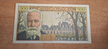 France. - 500 Francs - 04/09/1958 - Fayette 35-10 (Sans prix, Postzegels en Munten