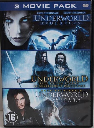 Underworld - 3 Movie Pack, CD & DVD, DVD | Science-Fiction & Fantasy, Verzenden, Fantasy