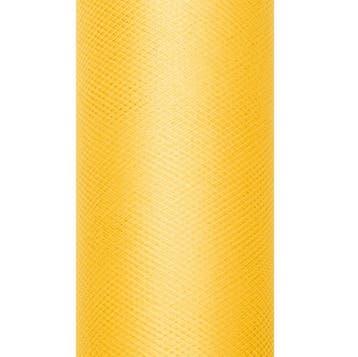 Gele Tule Rol 15cm 9m, Hobby en Vrije tijd, Verzenden, Nieuw