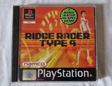 Sony - Playstation 1 (PS1) - Ridge Racer Type 4 + Rage Racer, Nieuw