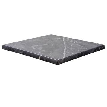 Tafelblad | MARQUINA | Marmerlook (Grijs) | In-/Outdoor |, Verzenden