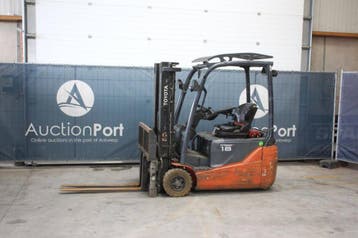 Veiling: Heftruck Toyota 8FBE18T Elektrisch 1800kg 4.3m 2020, Ophalen