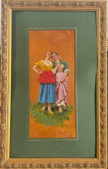 Eduardo Dalbono (1841-1915) - Popolane