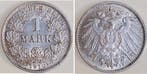 Duitsland 1 Mark 1910 J vz+ ! Kaiserreich J 017 zilver, Verzenden, België