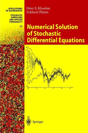 Numerical Solution of Stochastic Differential Equations, Livres, Verzenden, Peter E. Kloeden